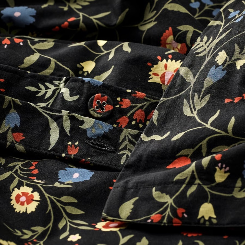 Floral Patterned Duvet Cover Set - Picture 3 of 8